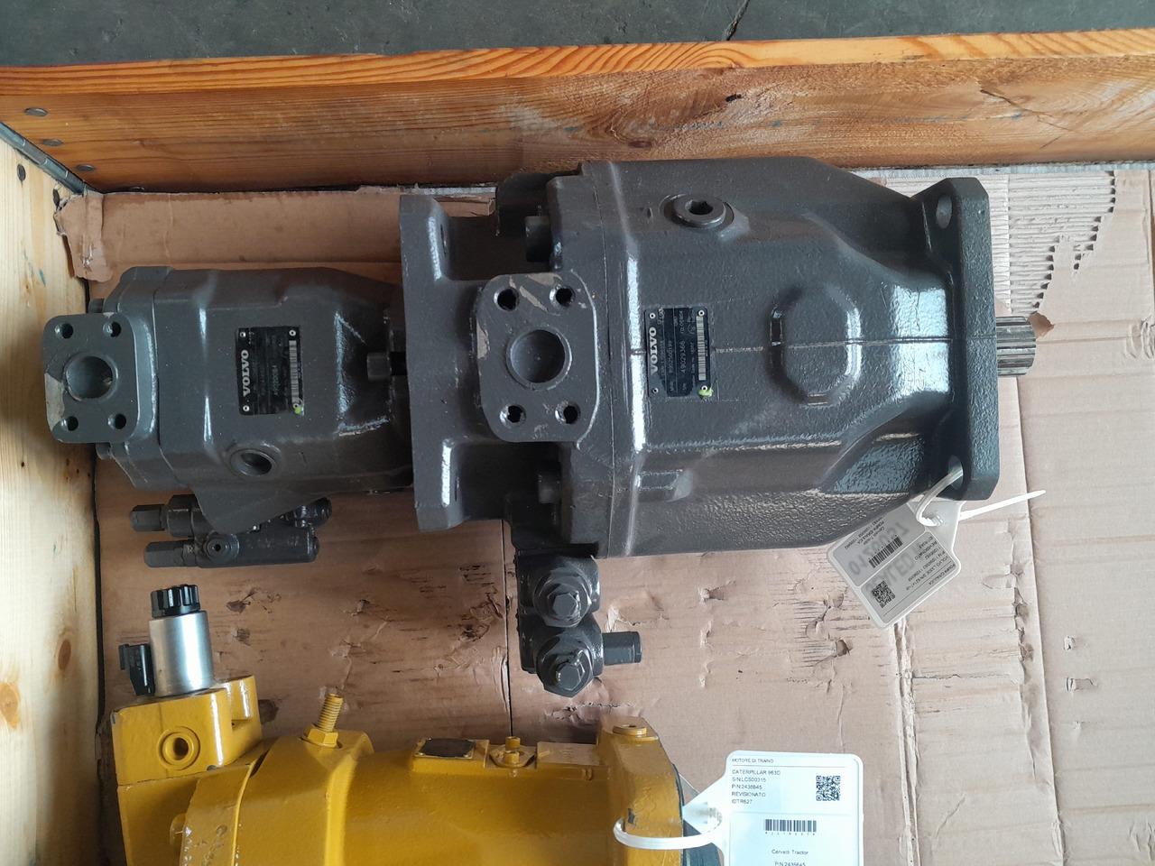VOLVO L330E POMPE IDRAULICHE REVISIONATE - Bomba hidráulica para Maquinaria de construcción: foto 1 VOLVO L330E POMPE IDRAULICHE REVISIONATE - Bomba hidráulica para Maquinaria de construcción: foto 1