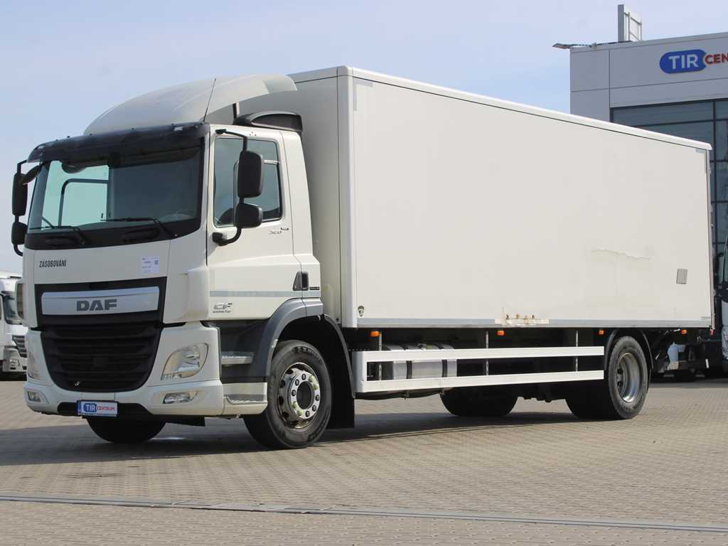 DAF CF 320, HYDRAULIC FRONT, EURO 6 - Camión caja cerrada: foto 1 DAF CF 320, HYDRAULIC FRONT, EURO 6 - Camión caja cerrada: foto 1