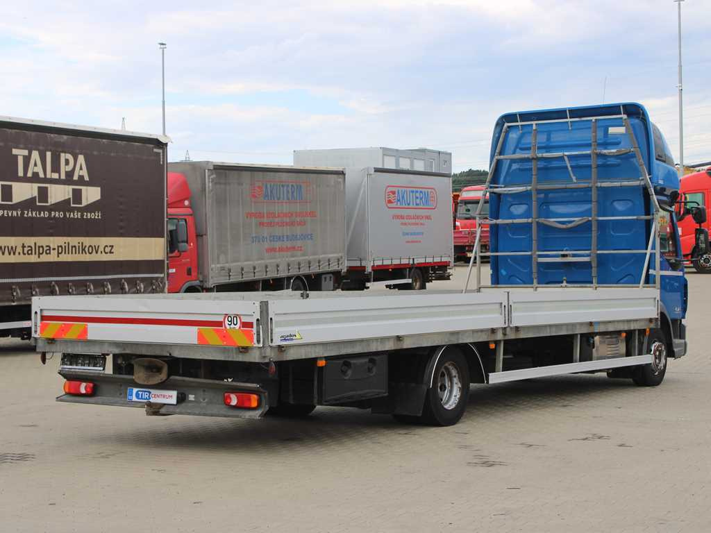 DAF LF 260, SLEEPING BODY, EURO 6, TIRES 80% - Camión caja abierta: foto 4 DAF LF 260, SLEEPING BODY, EURO 6, TIRES 80% - Camión caja abierta: foto 4