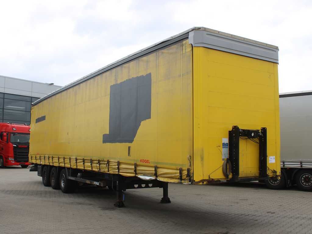 Kögel S24-1, LOWDECK, LIFT AXLE, MULTILOCK, SAF, LIFTING ROOF - Semirremolque lona: foto 3 Kögel S24-1, LOWDECK, LIFT AXLE, MULTILOCK, SAF, LIFTING ROOF - Semirremolque lona: foto 3