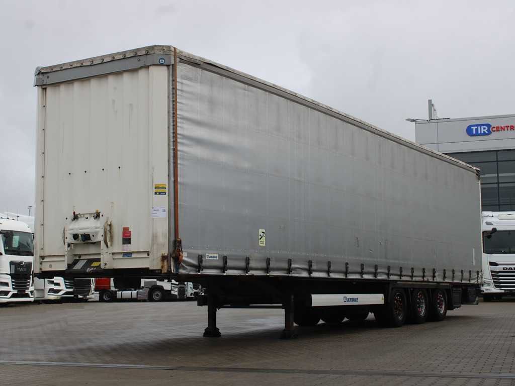 Krone SD, LOWDECK, MULTILOCK, LIFTING AXLE, LIFTING ROOF - Semirremolque lona: foto 1 Krone SD, LOWDECK, MULTILOCK, LIFTING AXLE, LIFTING ROOF - Semirremolque lona: foto 1