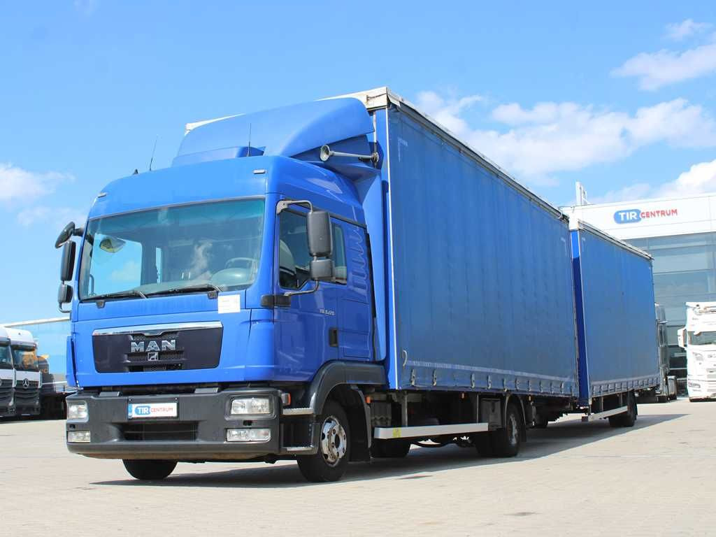 MAN TGL 8.220, EURO 5EEV, SECONDARY AIR CONDITIONING - Camión lona: foto 1 MAN TGL 8.220, EURO 5EEV, SECONDARY AIR CONDITIONING - Camión lona: foto 1