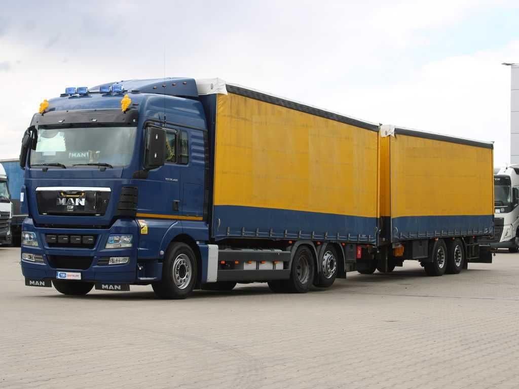 MAN TGS 26.440, 6X2, EURO 5, LIFTING AXLE, TV - Camión lona: foto 1 MAN TGS 26.440, 6X2, EURO 5, LIFTING AXLE, TV - Camión lona: foto 1