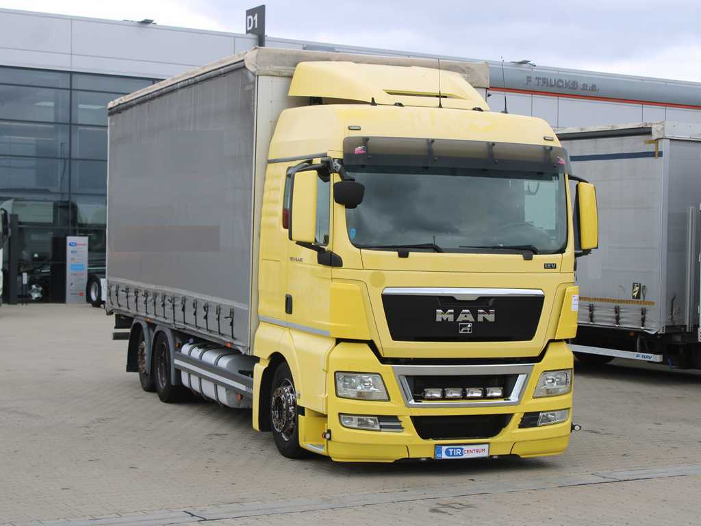 MAN TGX 24.440, EURO 5EEV, 6X2, AIR SUSPENSION - Camión lona: foto 3 MAN TGX 24.440, EURO 5EEV, 6X2, AIR SUSPENSION - Camión lona: foto 3