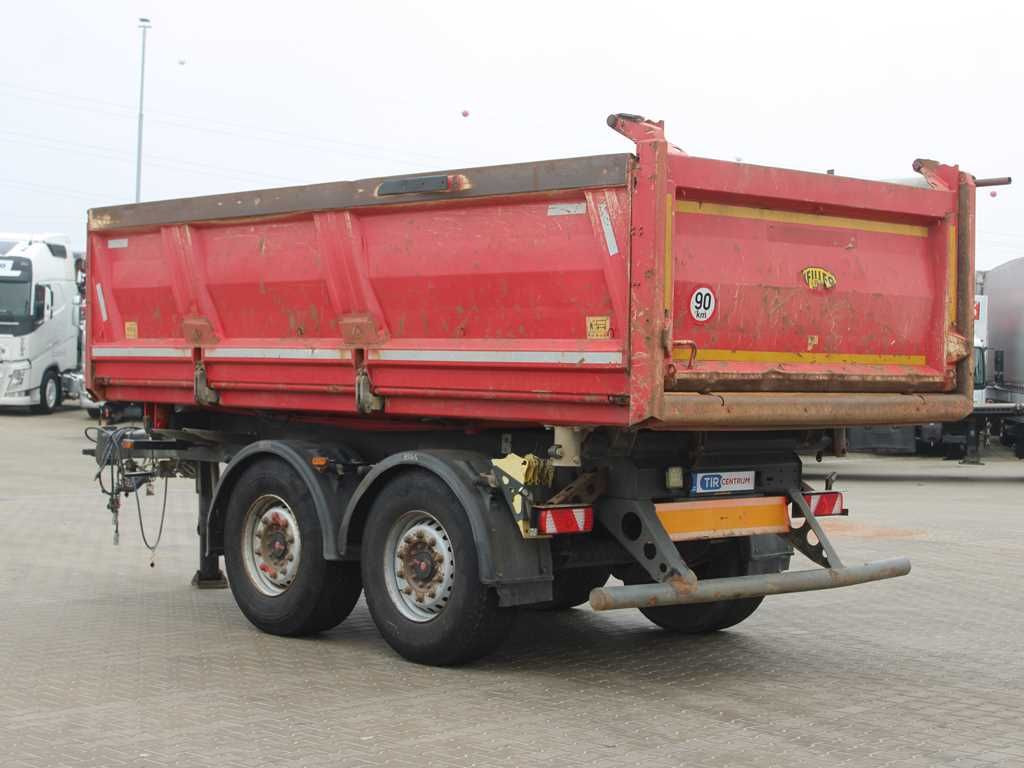 Meiller MZDA 18/22 B, AXLES SAF, 13m³, THREESIDED - Remolque volquete: foto 4 Meiller MZDA 18/22 B, AXLES SAF, 13m³, THREESIDED - Remolque volquete: foto 4