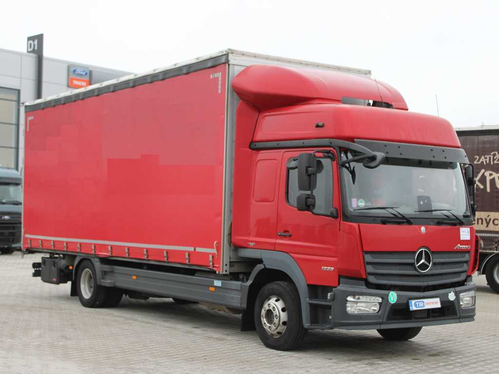 Mercedes-Benz ATEGO 1223, EURO 6, NAVIGATION, TIRES 80% - Camión lona: foto 2 Mercedes-Benz ATEGO 1223, EURO 6, NAVIGATION, TIRES 80% - Camión lona: foto 2