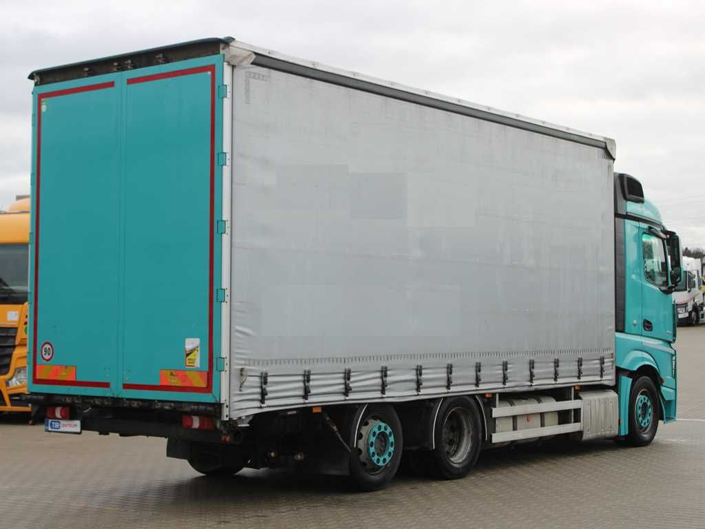Mercedes-Benz Actros 2545, 6X2, EURO 6, AIR SUSPENSIONS - Camión lona: foto 3 Mercedes-Benz Actros 2545, 6X2, EURO 6, AIR SUSPENSIONS - Camión lona: foto 3