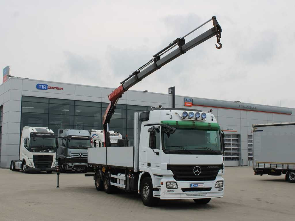 Mercedes-Benz Actros 2644, 6X4, EURO 4, CRANE FASSI F210 - Camión caja abierta, Camión grúa: foto 2 Mercedes-Benz Actros 2644, 6X4, EURO 4, CRANE FASSI F210 - Camión caja abierta, Camión grúa: foto 2