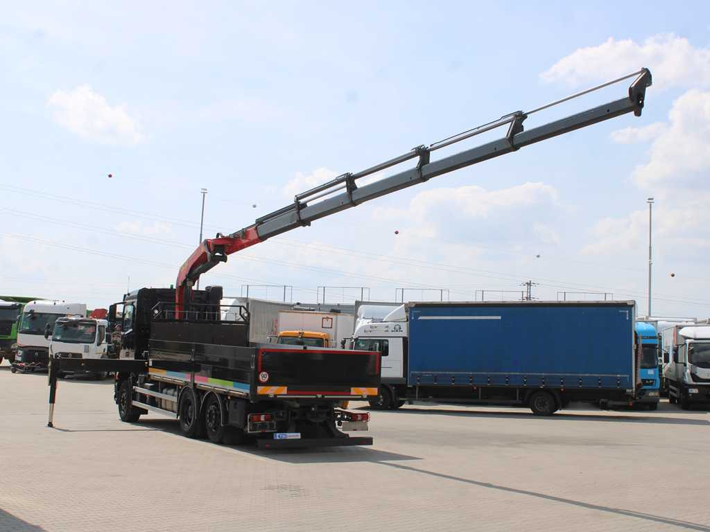 Mercedes-Benz Arocs 2542, 6X2, EURO 6, SIDE PANEL, NAVIGATION, CAMERA, PALFINGER PK 24.001 SLD5 - Camión caja abierta, Camión grúa: foto 5 Mercedes-Benz Arocs 2542, 6X2, EURO 6, SIDE PANEL, NAVIGATION, CAMERA, PALFINGER PK 24.001 SLD5 - Camión caja abierta, Camión grúa: foto 5