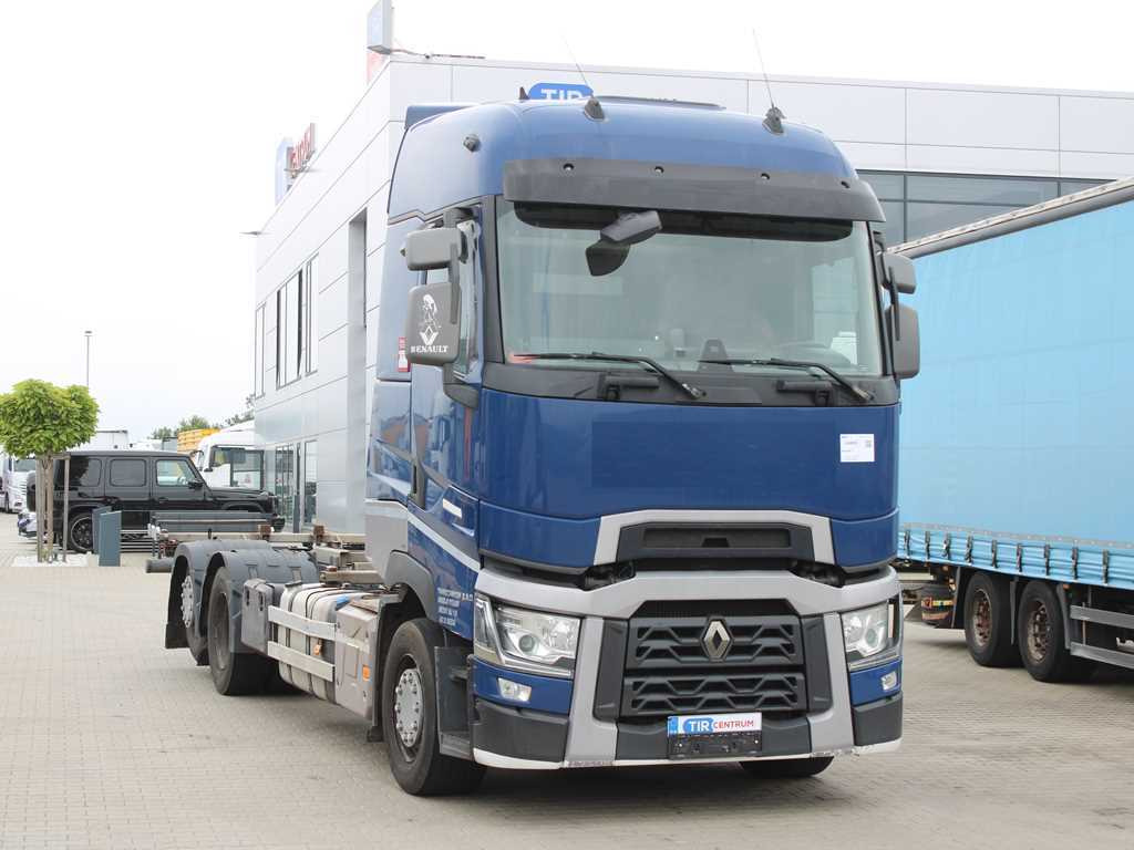 Renault T 480, BDF, EURO 6, AIR SUSPENSION, LIFTING AXLE - Camión portacontenedore/ Intercambiable: foto 3 Renault T 480, BDF, EURO 6, AIR SUSPENSION, LIFTING AXLE - Camión portacontenedore/ Intercambiable: foto 3