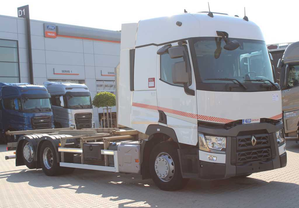 Renault T460, EURO 6, BDF, LIFT AXLE, AIR SUSPENSION - Camión portacontenedore/ Intercambiable: foto 2 Renault T460, EURO 6, BDF, LIFT AXLE, AIR SUSPENSION - Camión portacontenedore/ Intercambiable: foto 2