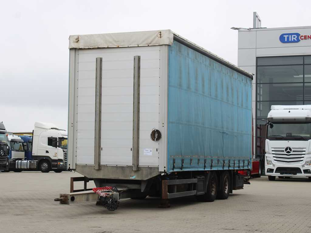 Schmitz CARGOBULL, SGF C2 GOTHA - Remolque con toldo: foto 1 Schmitz CARGOBULL, SGF C2 GOTHA - Remolque con toldo: foto 1
