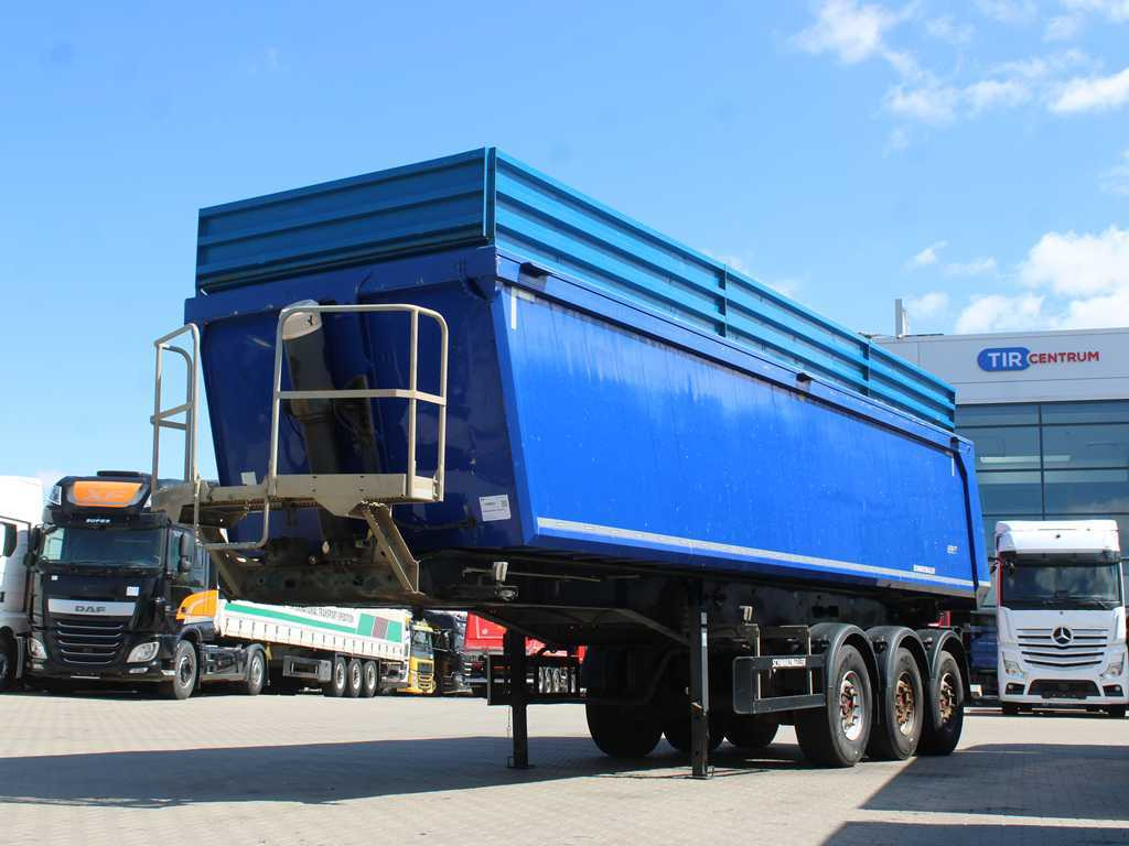 Schwarzmüller KIS 3/E, 2X LIFT AXLE, SAF, 46m³ - Semirremolque volquete: foto 1 Schwarzmüller KIS 3/E, 2X LIFT AXLE, SAF, 46m³ - Semirremolque volquete: foto 1