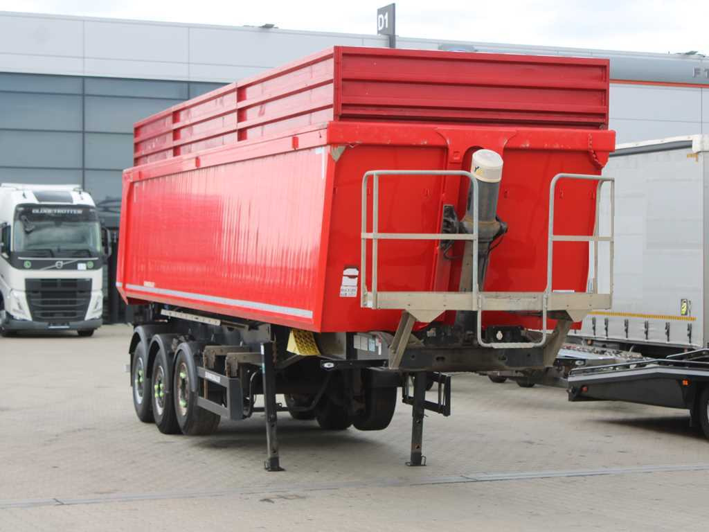 Schwarzmüller KIS 3/E, 2X LIFT AXLE, SAF, 46m³ - Semirremolque volquete: foto 3 Schwarzmüller KIS 3/E, 2X LIFT AXLE, SAF, 46m³ - Semirremolque volquete: foto 3
