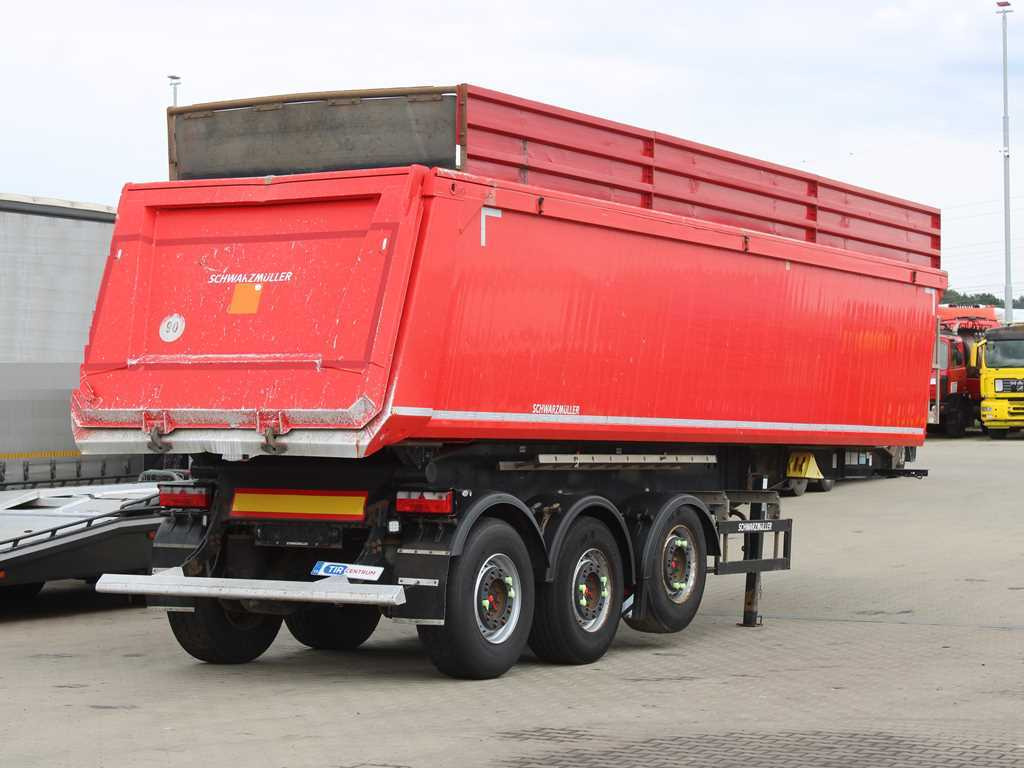 Schwarzmüller KIS 3/E, 2X LIFT AXLE, SAF, 46m³ - Semirremolque volquete: foto 4 Schwarzmüller KIS 3/E, 2X LIFT AXLE, SAF, 46m³ - Semirremolque volquete: foto 4