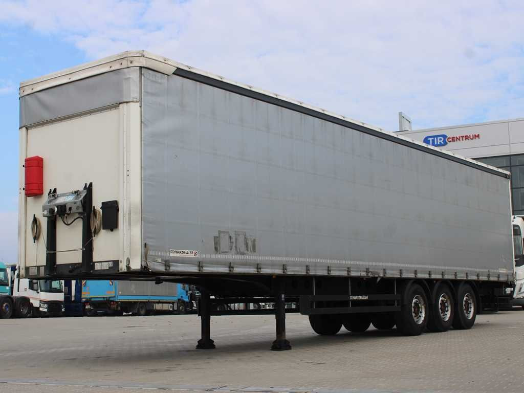 Schwarzmüller SPA 3/E, AXLES SAF, MULDA, MULTILOCK, PNEU 80% - Semirremolque lona: foto 1 Schwarzmüller SPA 3/E, AXLES SAF, MULDA, MULTILOCK, PNEU 80% - Semirremolque lona: foto 1