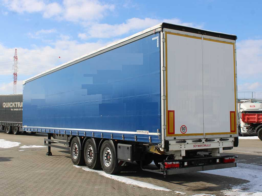 Schwarzmüller SPA 3/E, MULTILOCK, LIFTING AXLE, SAF, MULDA - Semirremolque lona: foto 4 Schwarzmüller SPA 3/E, MULTILOCK, LIFTING AXLE, SAF, MULDA - Semirremolque lona: foto 4