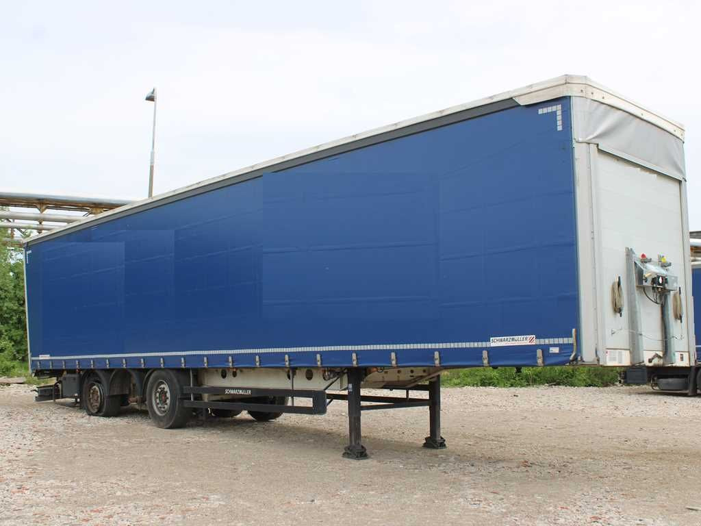 Schwarzmüller SPA 3/E, MULTILOCK, LIFTING AXLE, SAF, MULDA - Semirremolque lona: foto 2 Schwarzmüller SPA 3/E, MULTILOCK, LIFTING AXLE, SAF, MULDA - Semirremolque lona: foto 2