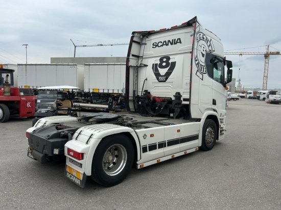 Scania R650 4x2, E6d, Leder, Voll-Luft, Standklima, Schubbodenhydraulik, Opticruse - Cabeza tractora: foto 4 Scania R650 4x2, E6d, Leder, Voll-Luft, Standklima, Schubbodenhydraulik, Opticruse - Cabeza tractora: foto 4
