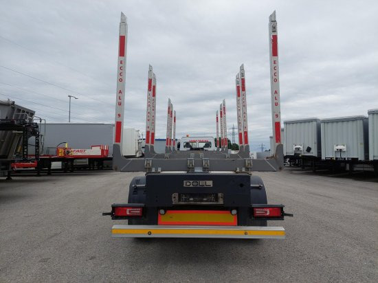 DOLL Holzauflieger H3S-12, Tydraul , Langholz, 2+4 verstellbare Rungenpaare, Langholz, Liftachse, - Semirremolque maderero: foto 3 DOLL Holzauflieger H3S-12, Tydraul , Langholz, 2+4 verstellbare Rungenpaare, Langholz, Liftachse, - Semirremolque maderero: foto 3