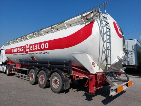 Feldbinder KIP 63.3 Siloauflieger, SAF-Achsen, Alu-Felgen, - Semirremolque silo: foto 2 Feldbinder KIP 63.3 Siloauflieger, SAF-Achsen, Alu-Felgen, - Semirremolque silo: foto 2