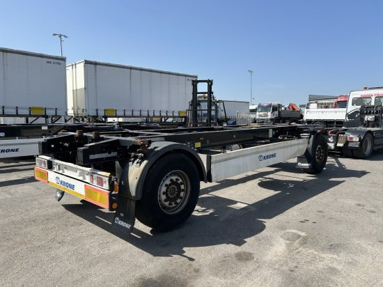 Krone AZ 18, Standard-Lafette BPW-Achsen, - Remolque portacontenedore/ Intercambiable: foto 4 Krone AZ 18, Standard-Lafette BPW-Achsen, - Remolque portacontenedore/ Intercambiable: foto 4