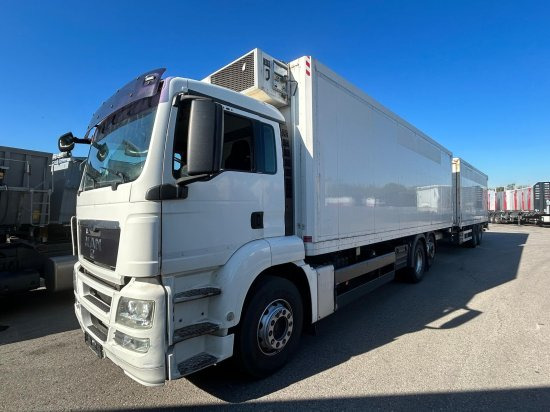 MAN TGS 26.360 6x2 LL, Tiefkühlkoffer Intarder, Liftachse ohne Anhänger - Camión frigorífico: foto 1 MAN TGS 26.360 6x2 LL, Tiefkühlkoffer Intarder, Liftachse ohne Anhänger - Camión frigorífico: foto 1