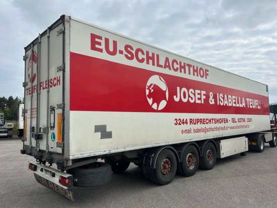 Menci Fleischkühler Rohrbahnen, Liftachse, BPW, light weight - Semirremolque isotérmico: foto 2 Menci Fleischkühler Rohrbahnen, Liftachse, BPW, light weight - Semirremolque isotérmico: foto 2