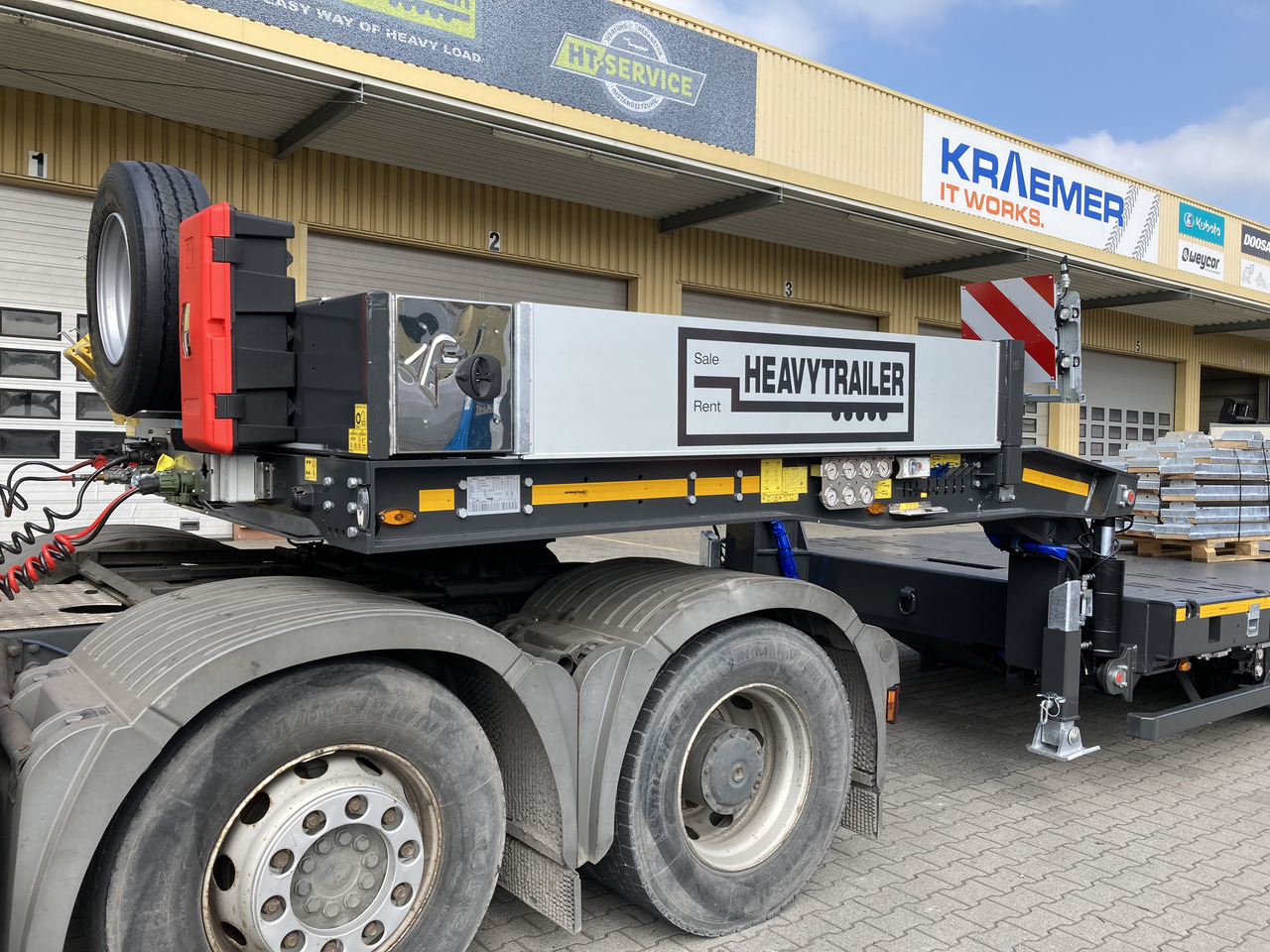 FAYMONVILLE 6-Achs-Tele-Semi mit PA-X Achssystem - Semirremolque góndola rebajadas: foto 2 FAYMONVILLE 6-Achs-Tele-Semi mit PA-X Achssystem - Semirremolque góndola rebajadas: foto 2