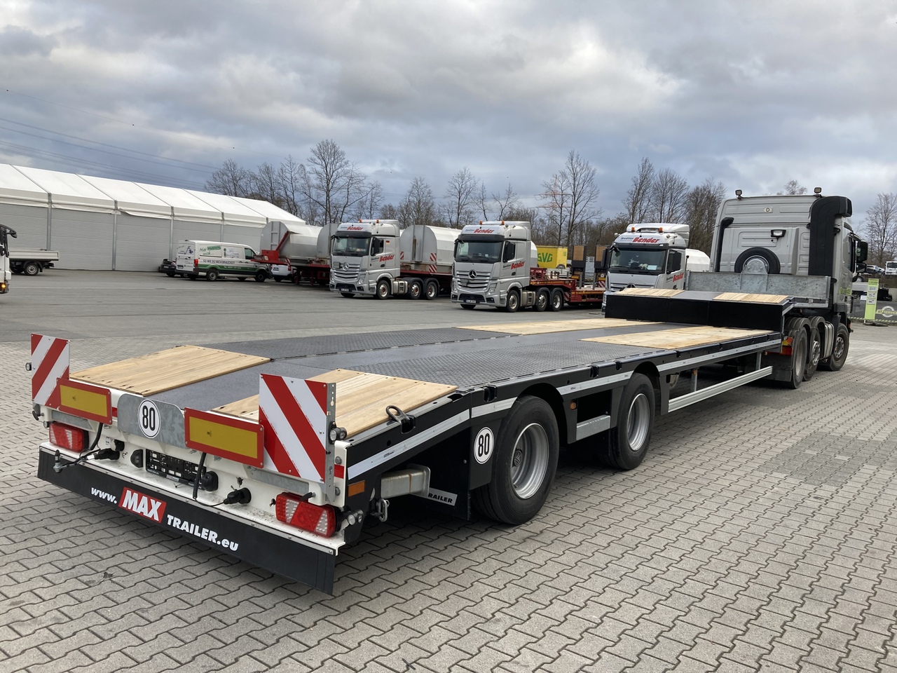 FAYMONVILLE MAX Trailer 2-Achs-Semi zwangsgelenkt - Semirremolque góndola rebajadas: foto 5 FAYMONVILLE MAX Trailer 2-Achs-Semi zwangsgelenkt - Semirremolque góndola rebajadas: foto 5