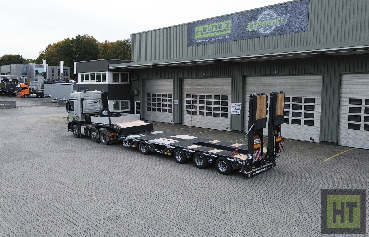 Faymonville 4-(1+3)-Achs-Tele-Semi-Radmulden-Rampen zg - Semirremolque góndola rebajadas: foto 1 Faymonville 4-(1+3)-Achs-Tele-Semi-Radmulden-Rampen zg - Semirremolque góndola rebajadas: foto 1