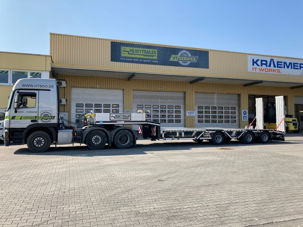 Faymonville MAX Trailer 3-Achs-Tele-Semi- 2P.Radmulden-Rampen  - Semirremolque góndola rebajadas: foto 1 Faymonville MAX Trailer 3-Achs-Tele-Semi- 2P.Radmulden-Rampen  - Semirremolque góndola rebajadas: foto 1