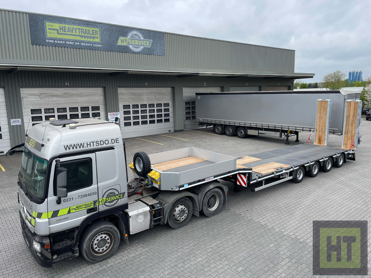 Faymonville MAX Trailer 4-Achs-Tele-Semi-Rampen-nachlaufgelenkt - Semirremolque góndola rebajadas: foto 4 Faymonville MAX Trailer 4-Achs-Tele-Semi-Rampen-nachlaufgelenkt - Semirremolque góndola rebajadas: foto 4