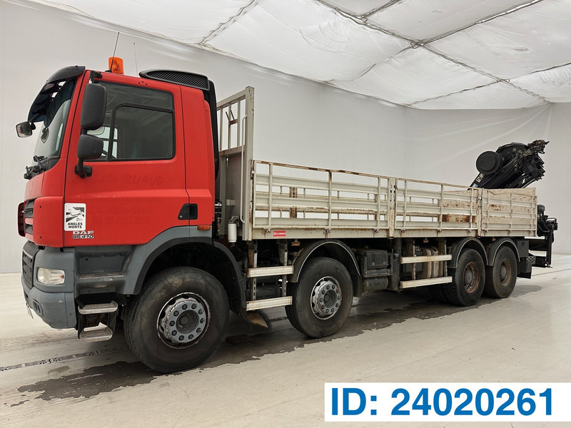DAF CF85.410 - 8x4* - Camión caja abierta, Camión grúa: foto 1 DAF CF85.410 - 8x4* - Camión caja abierta, Camión grúa: foto 1