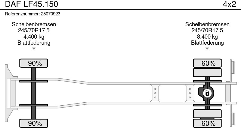 Camión lona DAF LF45.150: foto 12 Camión lona DAF LF45.150: foto 12