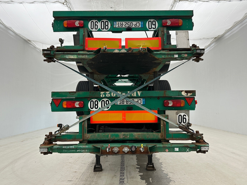 GT Trailers 4 x Skelet 2 x 20-40 ft - Semirremolque portacontenedore/ Intercambiable: foto 2 GT Trailers 4 x Skelet 2 x 20-40 ft - Semirremolque portacontenedore/ Intercambiable: foto 2