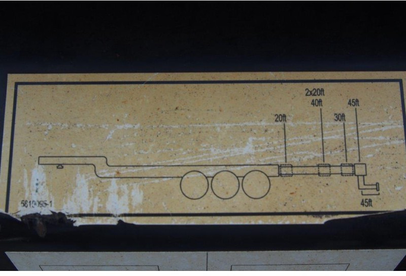 Semirremolque portacontenedore/ Intercambiable Krone Polyvalent skelet 20-30-40-45 ft: foto 15 Semirremolque portacontenedore/ Intercambiable Krone Polyvalent skelet 20-30-40-45 ft: foto 15