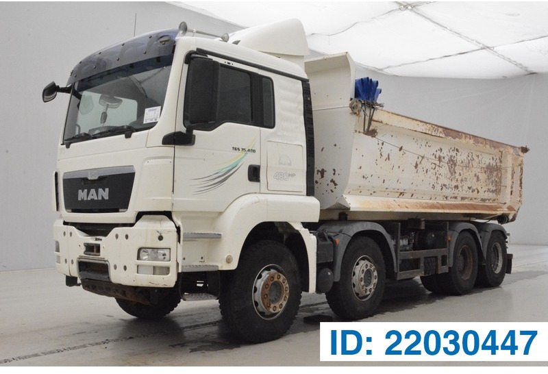 MAN TGS 35.480 - 8x4 "NON-EU" - Camión volquete: foto 1 MAN TGS 35.480 - 8x4 "NON-EU" - Camión volquete: foto 1