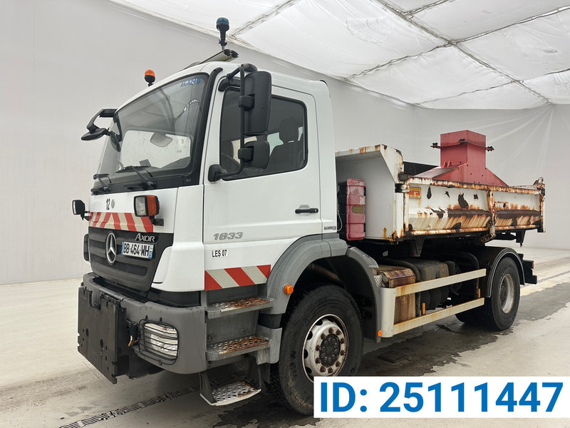 Mercedes-Benz Axor 1833 - Camión volquete: foto 1 Mercedes-Benz Axor 1833 - Camión volquete: foto 1