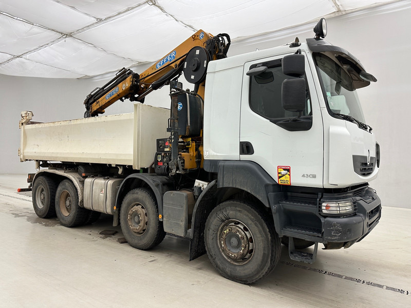 Renault Kerax 430 DXi - 8x4* - Camión volquete, Camión grúa: foto 3 Renault Kerax 430 DXi - 8x4* - Camión volquete, Camión grúa: foto 3
