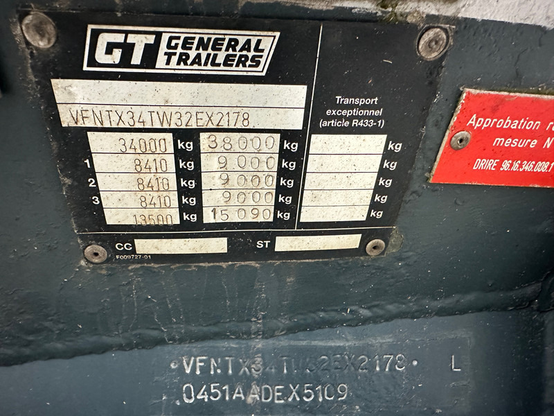 Trailer Tank 39000 L* - Semirremolque cisterna: foto 5 Trailer Tank 39000 L* - Semirremolque cisterna: foto 5