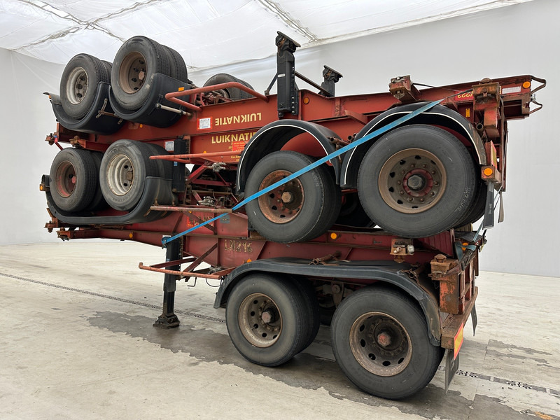 Semirremolque portacontenedore/ Intercambiable Van Hool Stack 4 x skelet 20 ft: foto 6 Semirremolque portacontenedore/ Intercambiable Van Hool Stack 4 x skelet 20 ft: foto 6