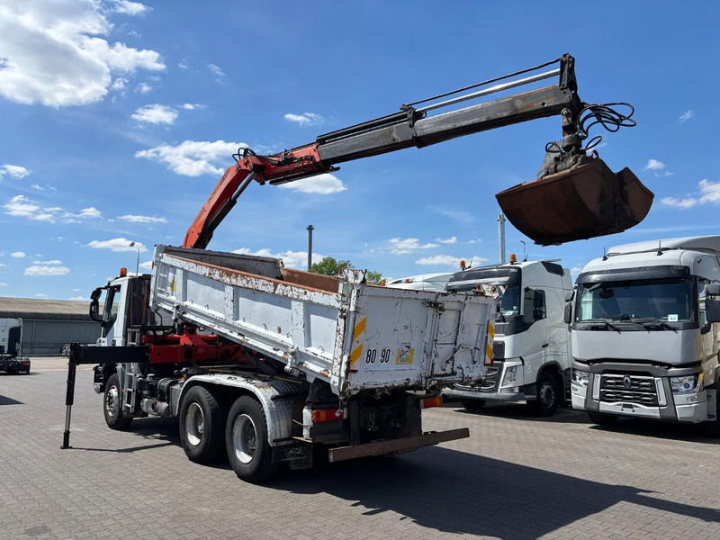 Iveco Trakker 410 6X4 Manual Gearbox 2 Way Tipper + Palfinger PK15500 - Camión volquete, Camión grúa: foto 3 Iveco Trakker 410 6X4 Manual Gearbox 2 Way Tipper + Palfinger PK15500 - Camión volquete, Camión grúa: foto 3
