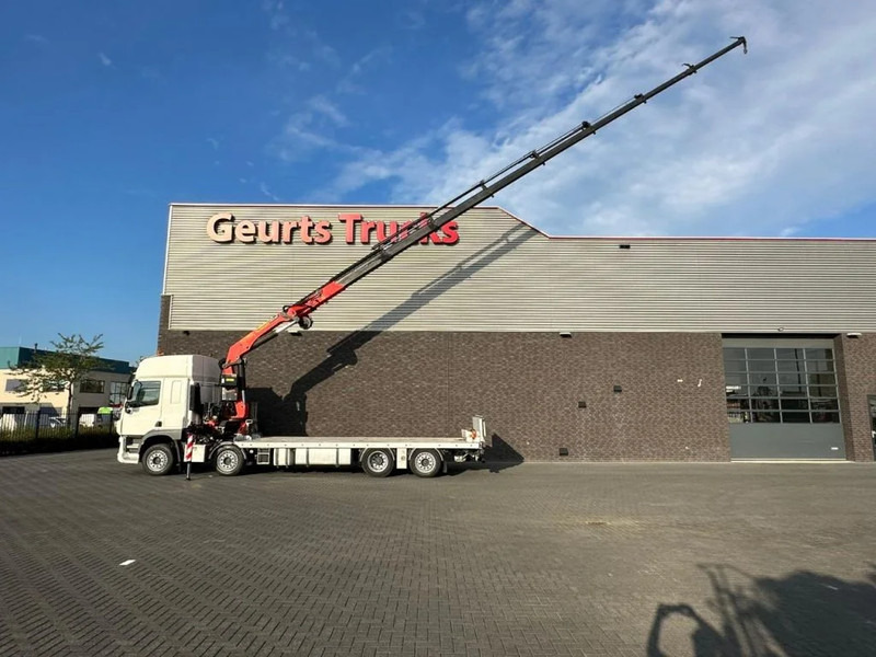 DAF CF 450 8X2 OPRIJWAGEN/MACHINE TRANSPORTER + PALFINGER PK 29002 G KRAAN/KRAN/CRANE/GRUA - Camión grúa: foto 3 DAF CF 450 8X2 OPRIJWAGEN/MACHINE TRANSPORTER + PALFINGER PK 29002 G KRAAN/KRAN/CRANE/GRUA - Camión grúa: foto 3