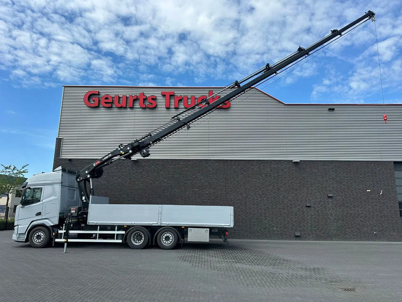 DAF XF 530 OPENLAADBAK / PRITSCHE / FLATBED MET HIAB X-HIDUO 258 E-7 + LIER KRAAN / KRAN / CRANE/ GRUA *NIEUW* - Camión grúa: foto 4 DAF XF 530 OPENLAADBAK / PRITSCHE / FLATBED MET HIAB X-HIDUO 258 E-7 + LIER KRAAN / KRAN / CRANE/ GRUA *NIEUW* - Camión grúa: foto 4