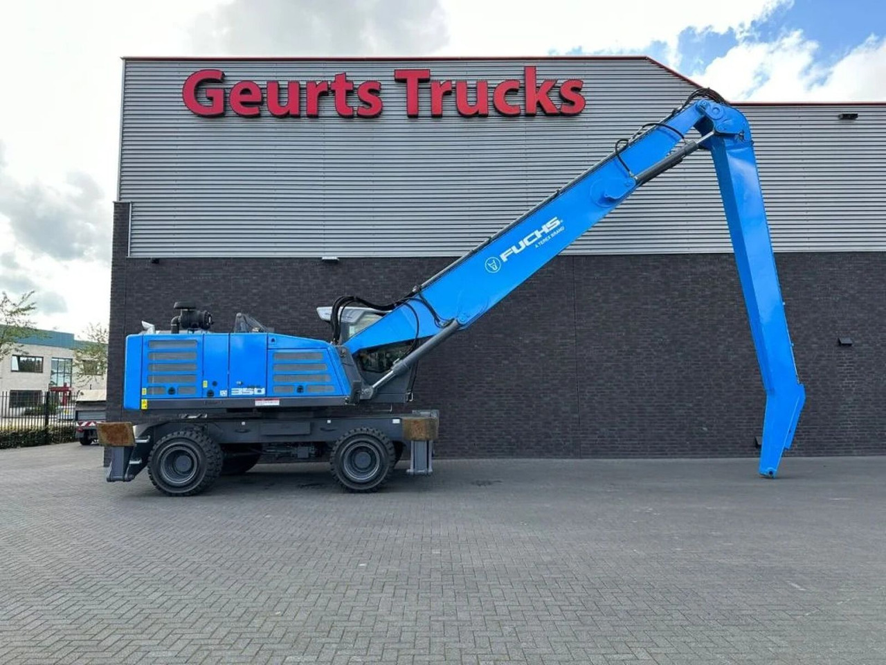 Fuchs MHL 350 MATERIAL HANDLER/UMSCHLAGBAGGER/OVERSLAG - Grúa torre: foto 5 Fuchs MHL 350 MATERIAL HANDLER/UMSCHLAGBAGGER/OVERSLAG - Grúa torre: foto 5