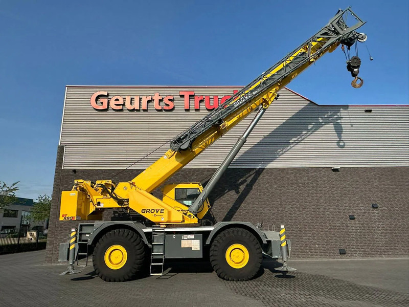 Grove RT880E ROUGH TERRAIN CRANE + JIB + 2 x WINCH - Grúa para terrenos difíciles: foto 5 Grove RT880E ROUGH TERRAIN CRANE + JIB + 2 x WINCH - Grúa para terrenos difíciles: foto 5