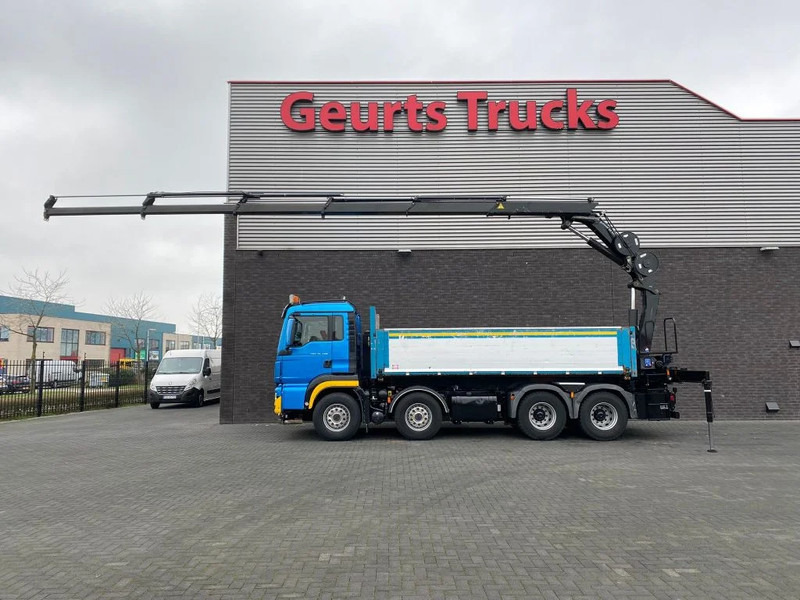 MAN TGS 35.480 8X4 KIPPER/TIPPER + HMF 2620-K5 KRAAN/KRAN/CRANE/GRUA - Camión volquete, Camión grúa: foto 1 MAN TGS 35.480 8X4 KIPPER/TIPPER + HMF 2620-K5 KRAAN/KRAN/CRANE/GRUA - Camión volquete, Camión grúa: foto 1
