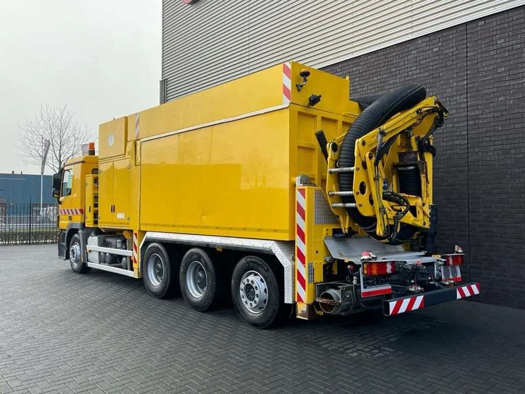 Mercedes-Benz Actros 3248 8X4 TRIDEM MTS DINO 12 SAUGBAGGER/SU - Limpieza de alcantarillado: foto 3 Mercedes-Benz Actros 3248 8X4 TRIDEM MTS DINO 12 SAUGBAGGER/SU - Limpieza de alcantarillado: foto 3