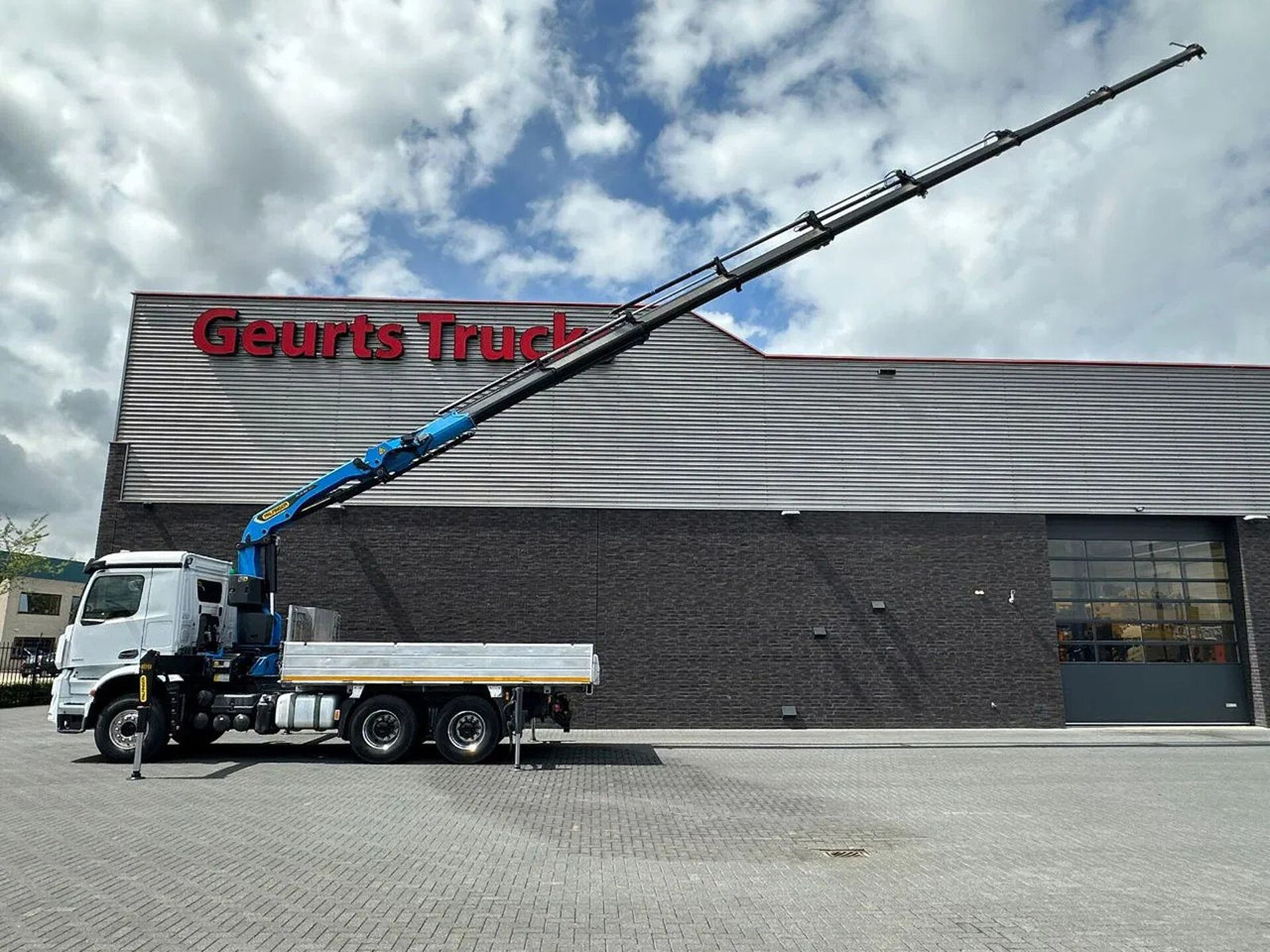 Camión grúa Mercedes-Benz Arocs 3351 963-2-E 6X4 KIPPER / TIPPER + PALFING: foto 6